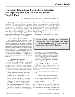 Continuous Transmission Commodities