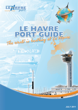le havre port guide