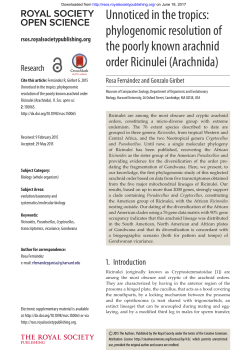 Downloaded - Royal Society Open Science