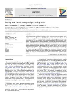 Sensory load incurs conceptual processing costs
