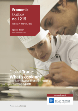 Global Trade: What`s cooking?