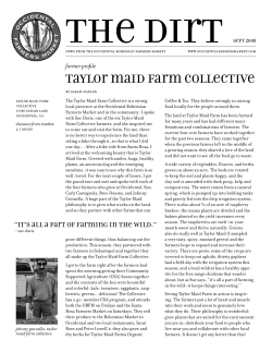 taylor maid farm collective