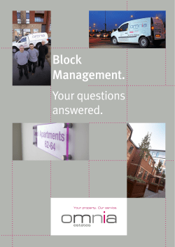 Omnia Estates Block Management