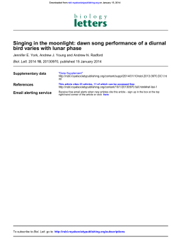 PDF 1 (main paper) - School of Biological Sciences