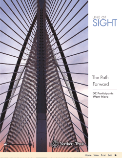 The Path Forward: DC Participants Want More