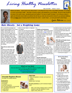 Living Healthy Newsletter