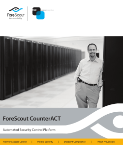 ForeScout CounterACT