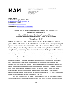 Matisse and American Art