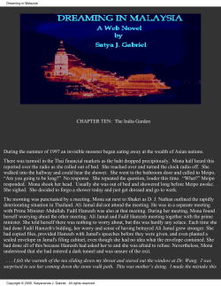 I felt the warmth of the tea sliding down my throat