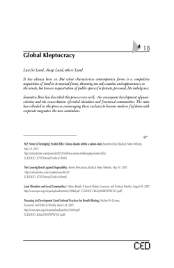 Global Kleptocracy