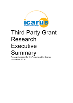 Third Party Grant Research