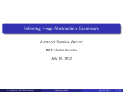 Inferring Heap Abstraction Grammars