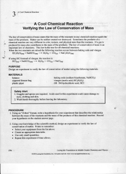 Cool Chemical Reaction