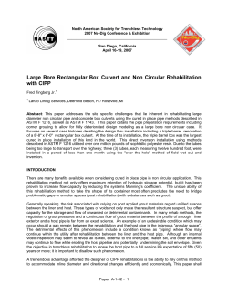 Large Bore Rectangular Box Culvert and Non Circular