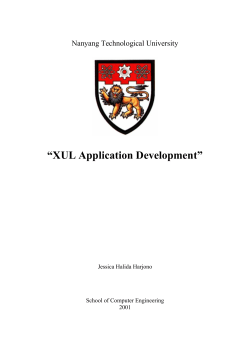XUL Application Development