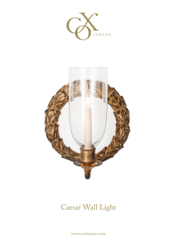Caesar Wall Light