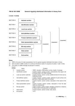 FM 92&ndash;XIV GRIB