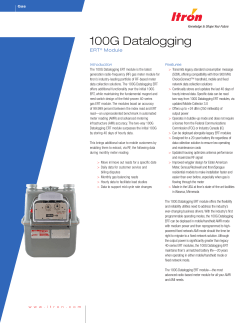 100G Datalogging