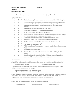 Exam 3, Fall 2008 - Mattson Creighton