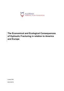 The Economical and Ecological Consequences of Hydraulic