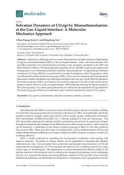 Solvation Dynamics of CO2(g) by Monoethanolamine at the Gas