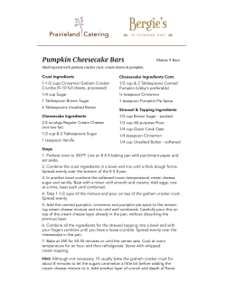 PLC Pumpkin Cheesecake Bars