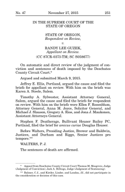 State v. Guzek - Oregon - Appellate Court Opinions