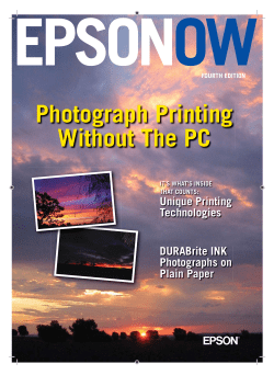 Photograph Printing Without The PC