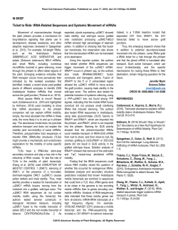 Ticket to Ride: tRNA-Related Sequences and