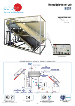 EEST Thermal Solar Energy Unit