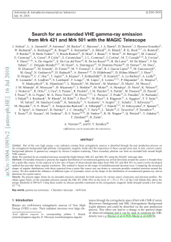 Search for an extended VHE gamma-ray emission from Mrk 421 and