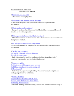 macbeth quotes