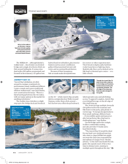 dard with a 100-gallon, pressurized oval livewell in the transom, a