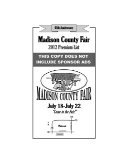 Madison County Fair - Iowa State University Extension and Outreach