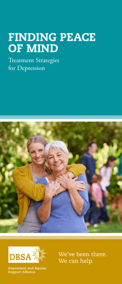 finding peace of mind