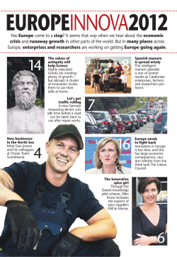 Has Europe come to a stop? It seems that way when we hear about