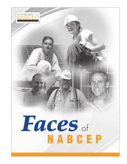 Faces of NABCEP