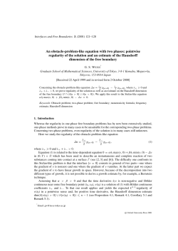 An obstacle-problem-like equation with two phases: pointwise