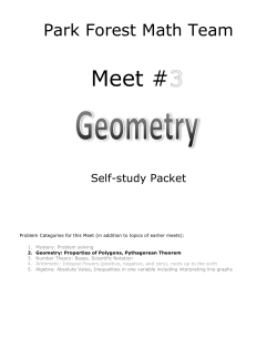 Meet 3 - Category 2 (Geometry)