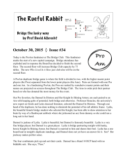 October 30, 2015 Issue #34