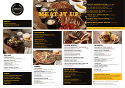PDF Menu - Barossa