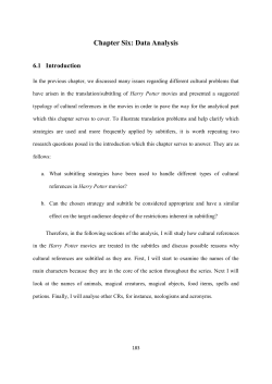 Chapter Six: Data Analysis - University of Salford Institutional