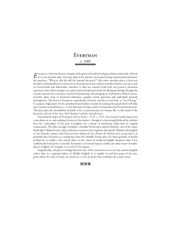 Everyman - English 401