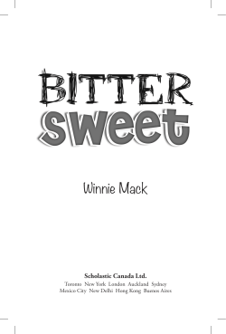 See an excerpt - Scholastic Canada