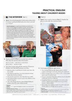 colloquial english - American Institute Firenze