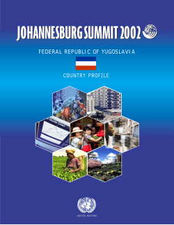 federal republic of yugoslavia country profile