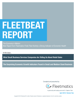 FLEETBEAT REPORT