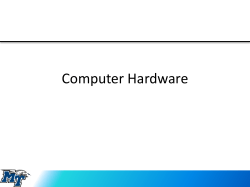 Computer Hardware - CS Community &ndash; Computer Science