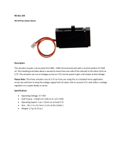 Datasheet - RobotShop