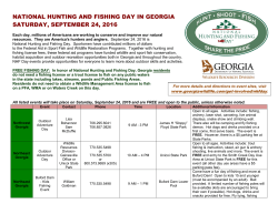 national hunting and fishing day